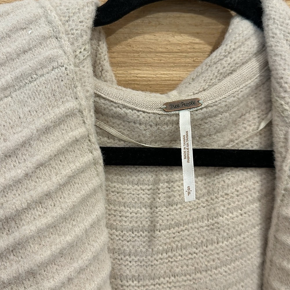 Free People Hooded Cardigan Jacket - Picture 3 of 7